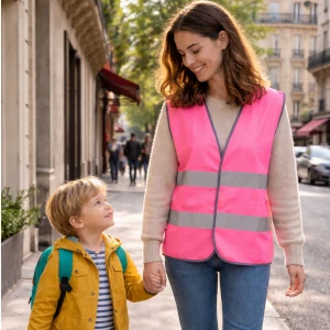 Une babysitter garde un enfant après l'école à Paris